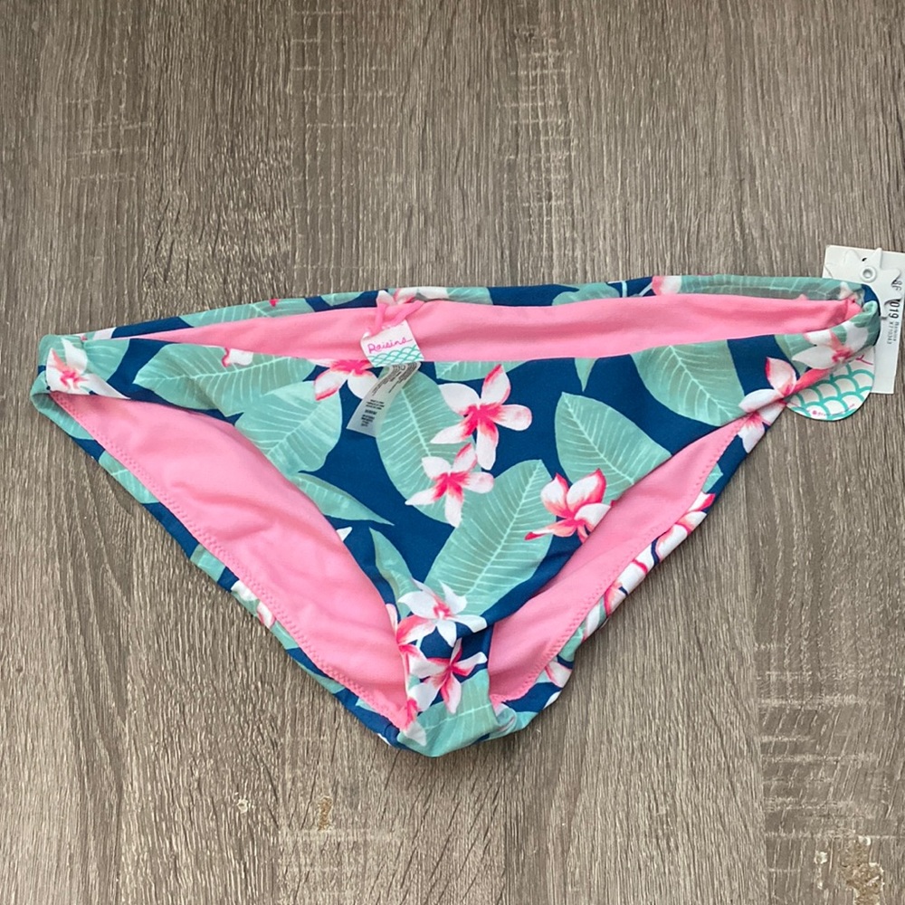 Raisins Indigo lowrider Bikini Bottom Reversible